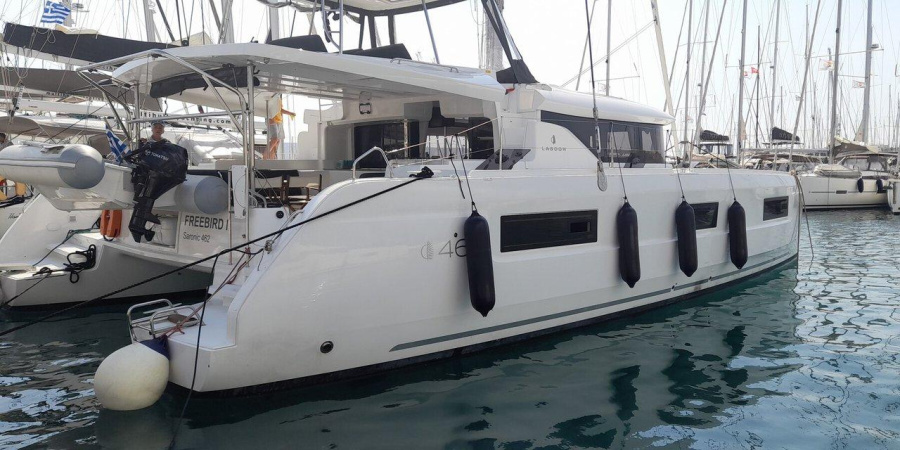 Photo #1 - Lagoon 46 OW - 3 + 2 cab. (Free Bird II) en - Olympic Marine - 35782