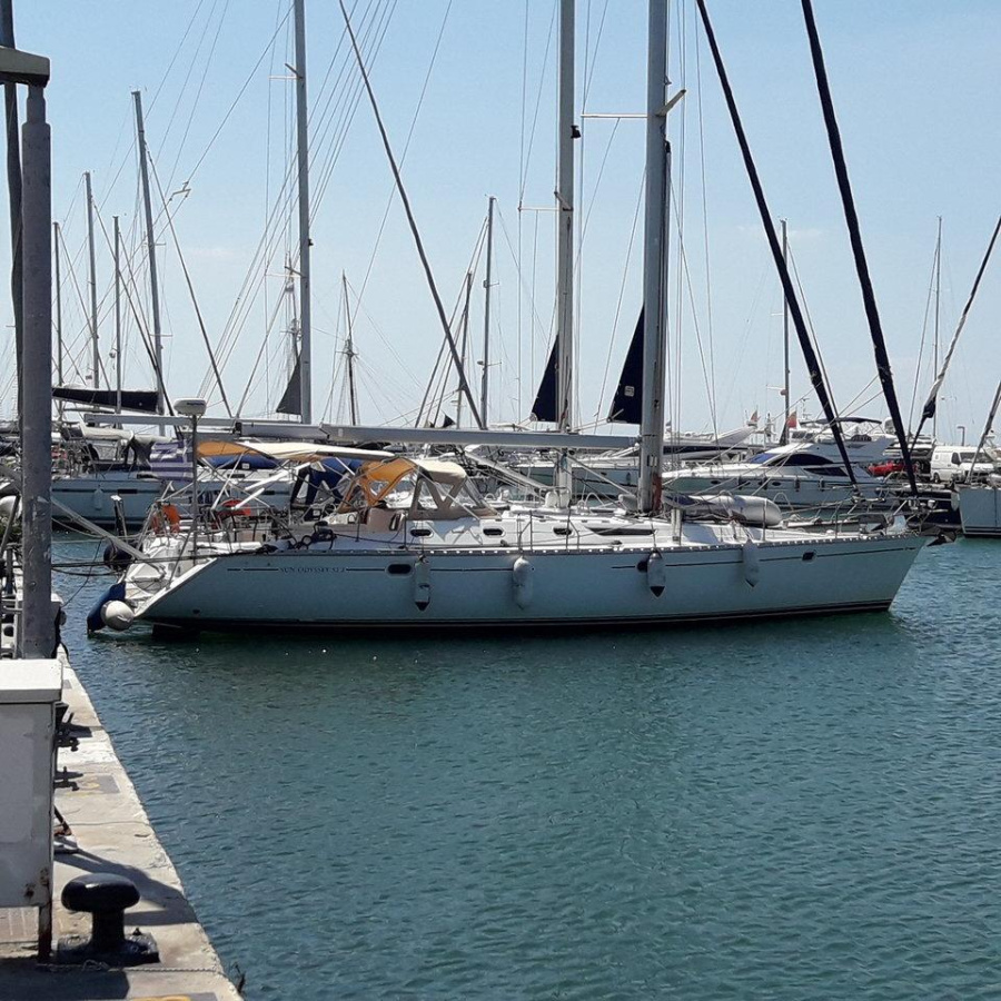 Photo #1 - Sun Odyssey 52.2 (Hesiodos) in s, Alimos marina - 36126