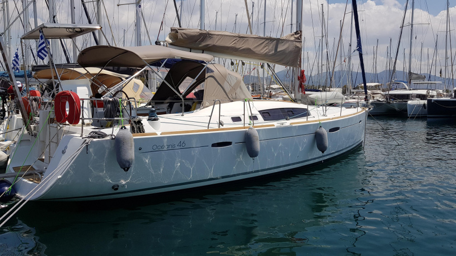 Photo #1 - Oceanis 46 - 4 cab. (Sifnos 46.1) in Alimos marina - 36318