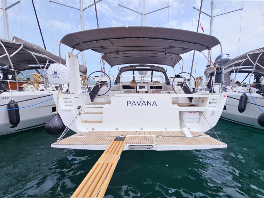 Photo #1 - Dufour 470 - 4 cab. (Pavana) en Marina Frapa - 36454