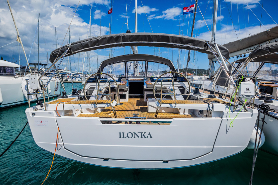 Photo #1 - Hanse 460 - 4 cab. (Ilonka - OW) in Yachtclub Seget (Marina Baotić) - 36541