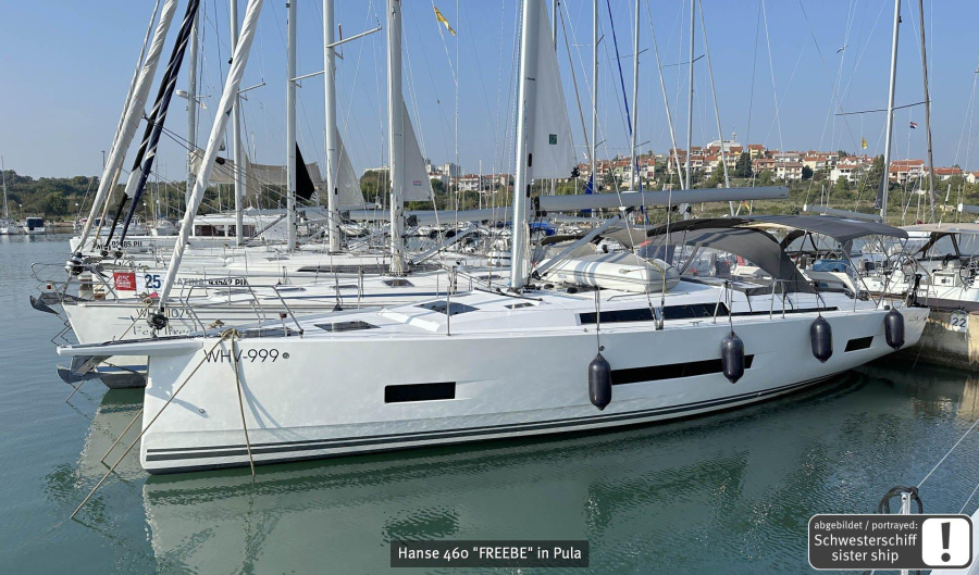 Photo #1 - Hanse 460 - 4 cab. (Wilson) in Marina Punat - 36568