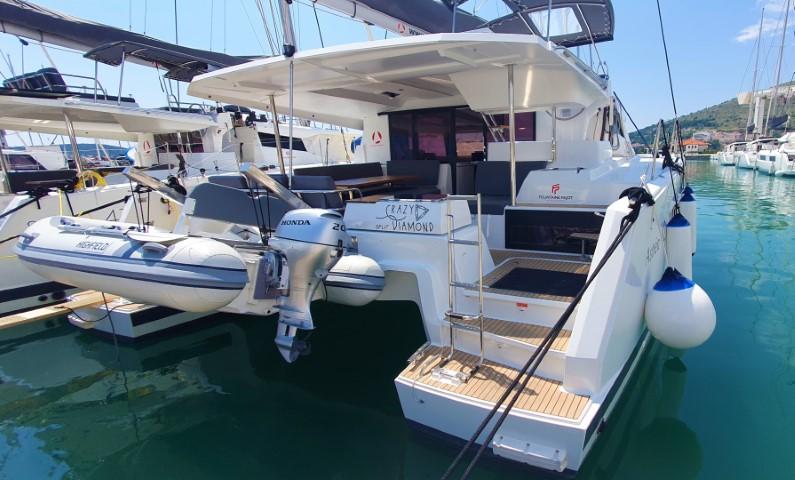 Photo #1 - Fountaine Pajot Astrea 42 - 4 + 1 cab. (Crazy Diamond) in Yachtclub Seget (Marina Baotić) - 36635
