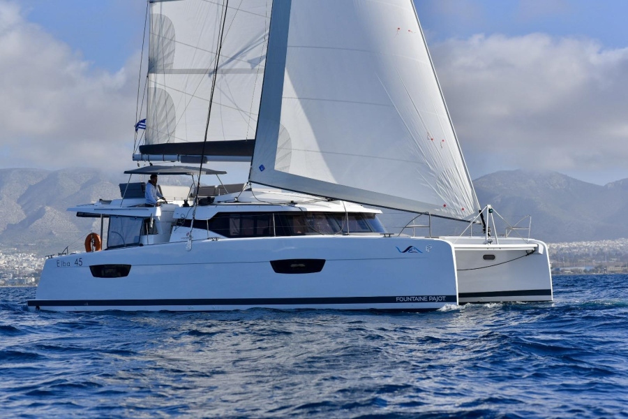 Photo #1 - Fountaine Pajot Elba 45 - 5 cab. (Sea Energy II) in Alimos marina - 36693