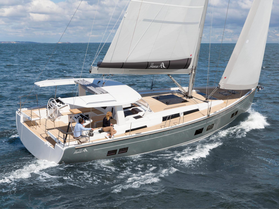 Photo #1 - Hanse 588 - 3 + 1 cab. (Joanna) in Marina Kornati - 36909
