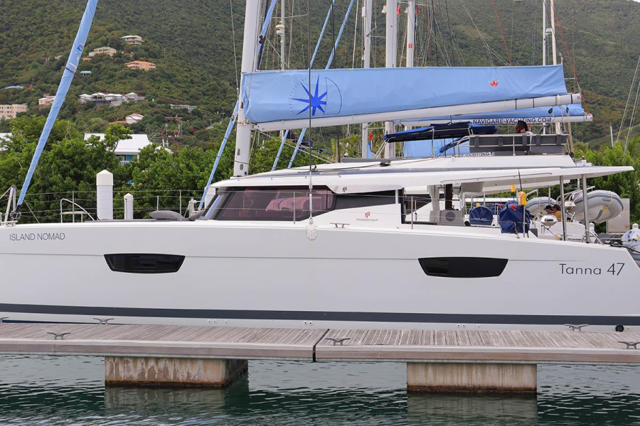 Photo #1 - Fountaine Pajot Tanna 47 - 5 + 1 cab. (Island Nomad) in Resort & Marina - 36951