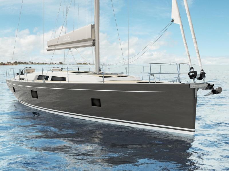 Photo #1 - Hanse 508 - 5 + 1 cab. (Big Blue) en Athens, Alimos marina - 37378