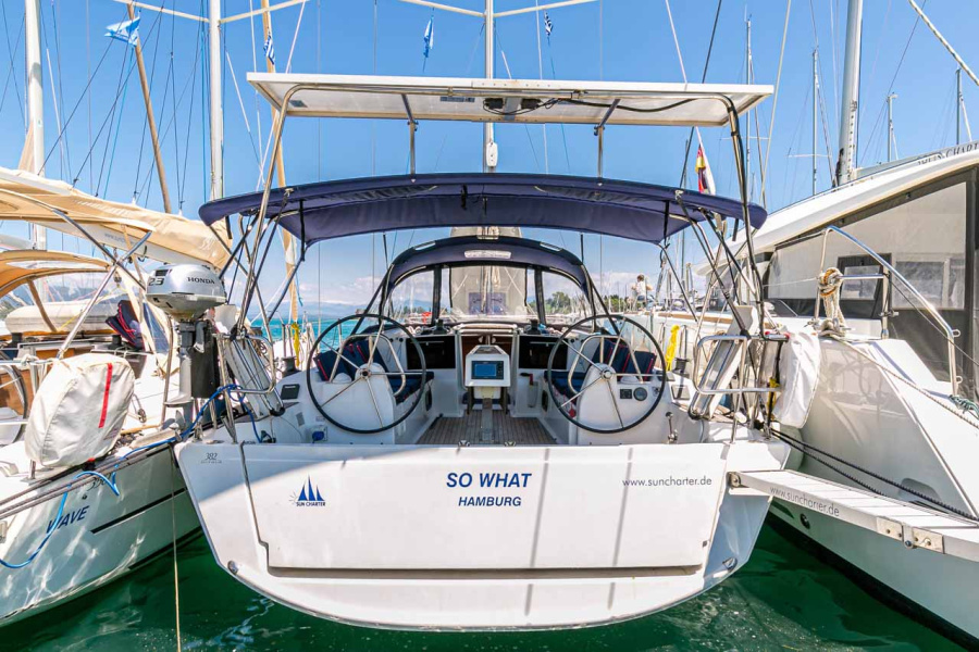 Photo #1 - Dufour 382 GL (So What) in Gouvia Marina - 37517