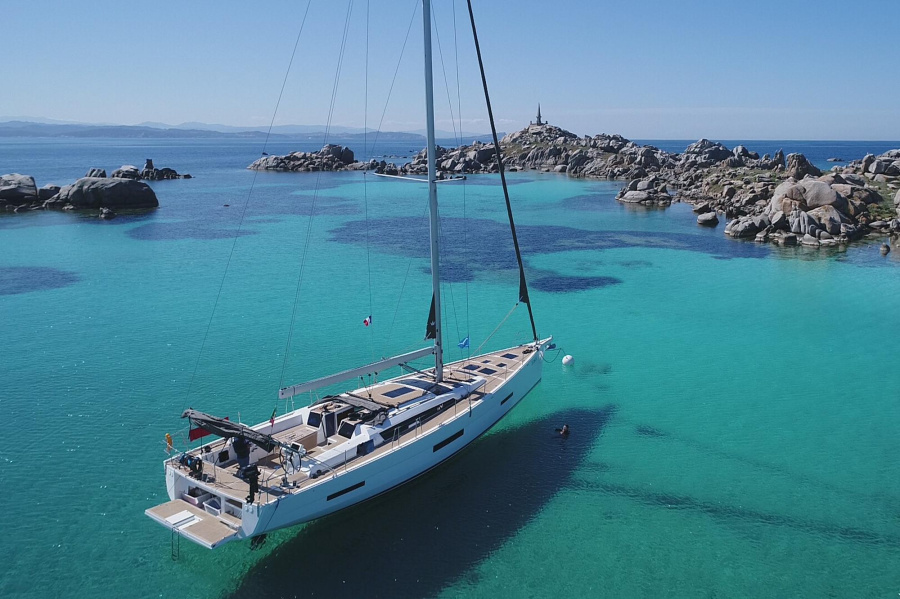 Photo #1 - Dufour 56 Exclusive - 5 + 1 cab. (Nakupenda) in Sardinia, Punta Nuraghe - 37572