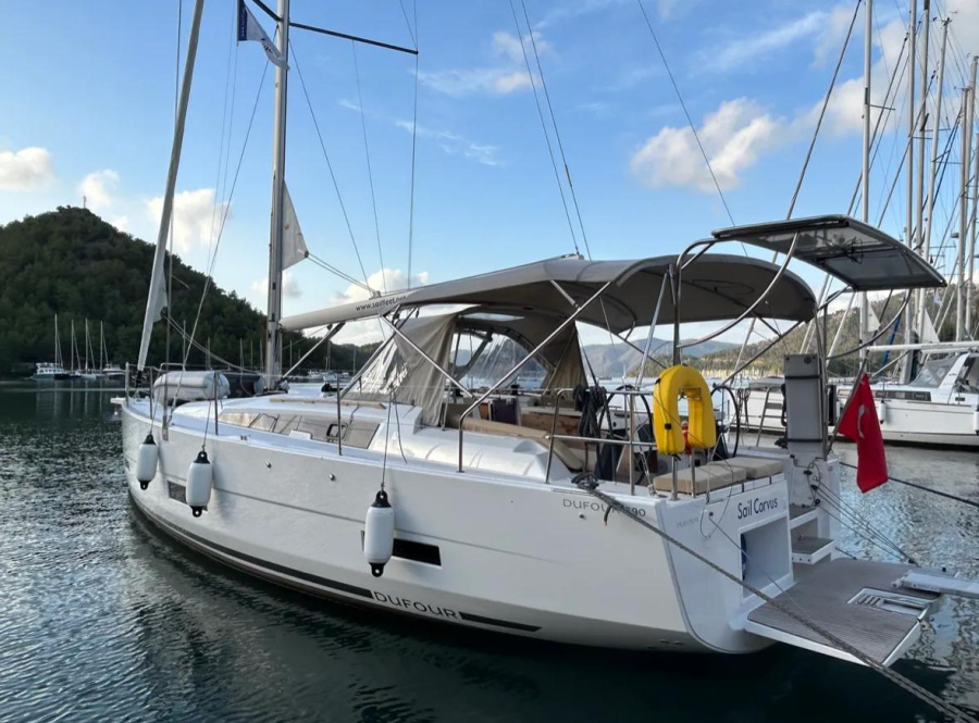 Photo #1 - Dufour 390 GL (Sail Corvus) in  - 37696