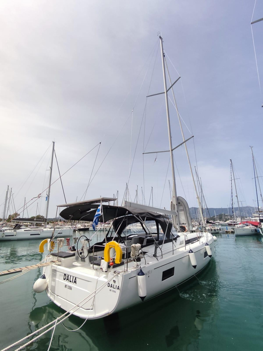 Photo #1 - Oceanis 51.1 - 5 + 1 cab. (Dalia) in Corfu, Gouvia Marina - 37819
