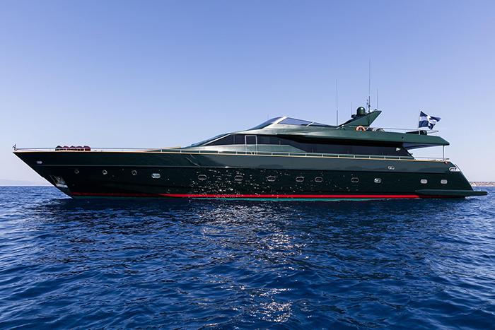 Photo #1 - Tecnomar 116 (Can't Remember) in Alimos marina - 37851