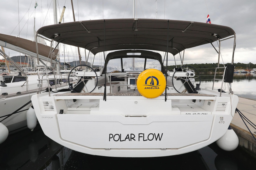 Photo #1 - Dufour 470 - 4 cab. (Polar Flow) in Marina Mandalina - 37944