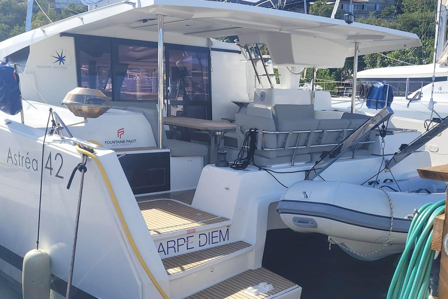 Photo #1 - Fountaine Pajot Astrea 42 - 4 + 2 cab. (Carpe Diem  - BVI) in Resort & Marina - 38244