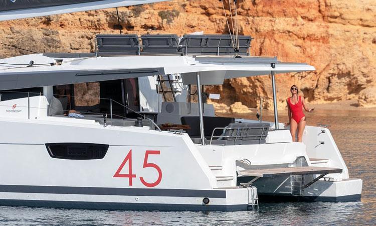 Photo #1 - Fountaine Pajot Elba 45 - 4 + 1 cab. (Seeker) en BVI, Tortola, Ritter House Marina - 38528