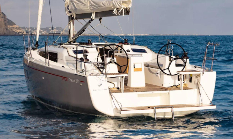 Photo #1 - Oceanis 34.1 (Loy) en Marina Frapa - 38951