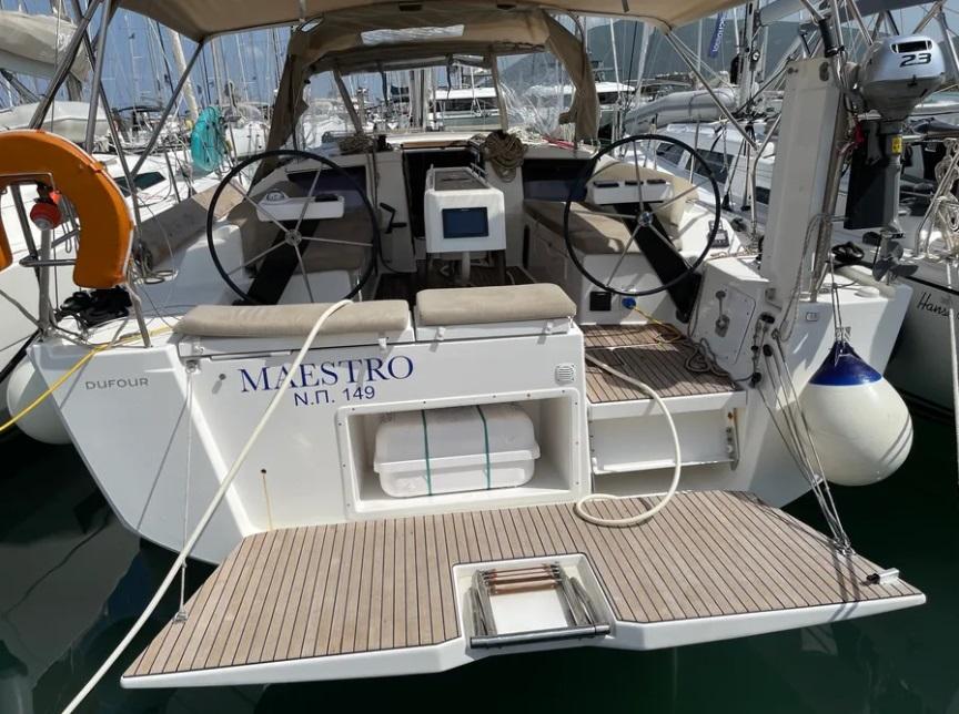 Photo #1 - Dufour 390 (Maestro) in Lefkas main port - 39107