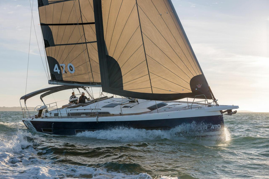 Photo #1 - Dufour 470 - 4 cab. (Reventador 2) in BVI, Tortola, Ritter House Marina - 39153