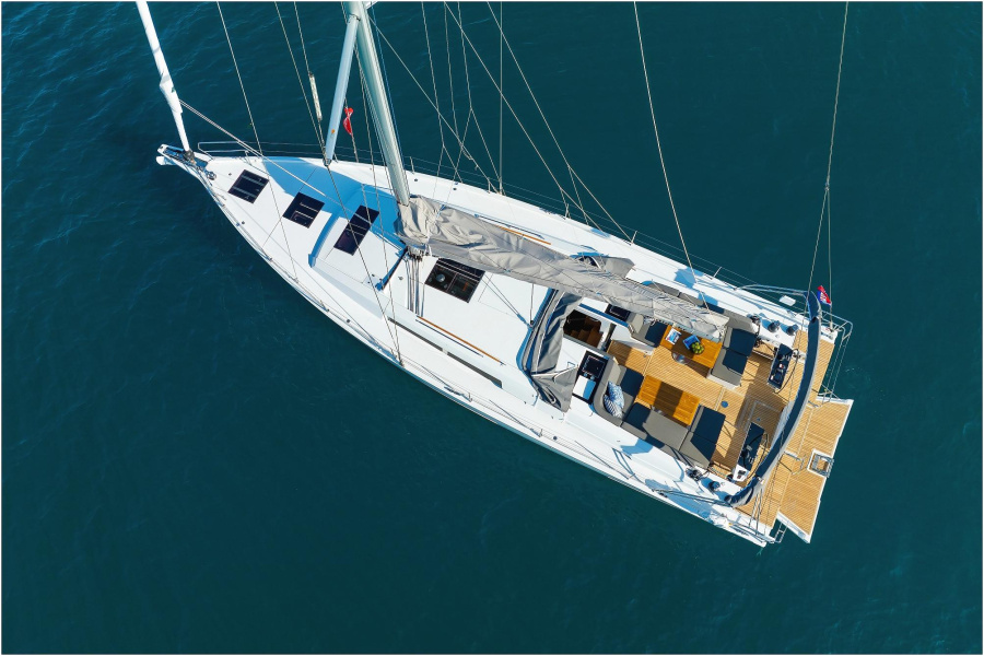 Photo #1 - Hanse 510 - 5 + 1 cab. (Kille) in Lykia Yacht Club - 39628