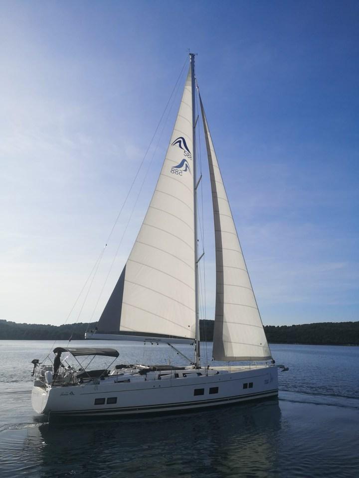 Photo #1 - Hanse 588 - 5 + 1 cab. (Leah) in Yachtclub Seget (Marina Baotić) - 40014