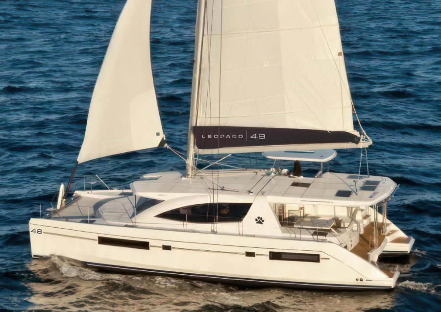 Photo #1 - Leopard 48 - 4 + 1 cab. (Satisfaction) in Gouvia Marina - 40097