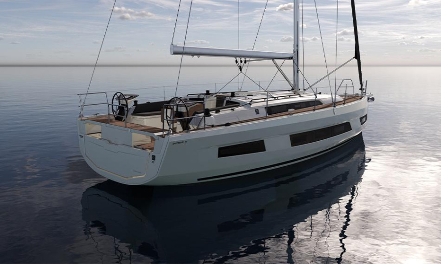 Photo #1 - Dufour 41 - 3 cab. (Poppy) in ACI Marina - 40516