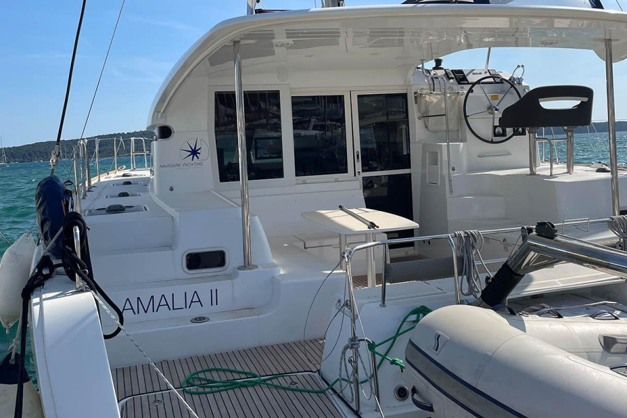 Photo #1 - Lagoon 40 - 4 + 2 cab (Amalia II) in Yachtclub Seget (Marina Baotić) - 41392