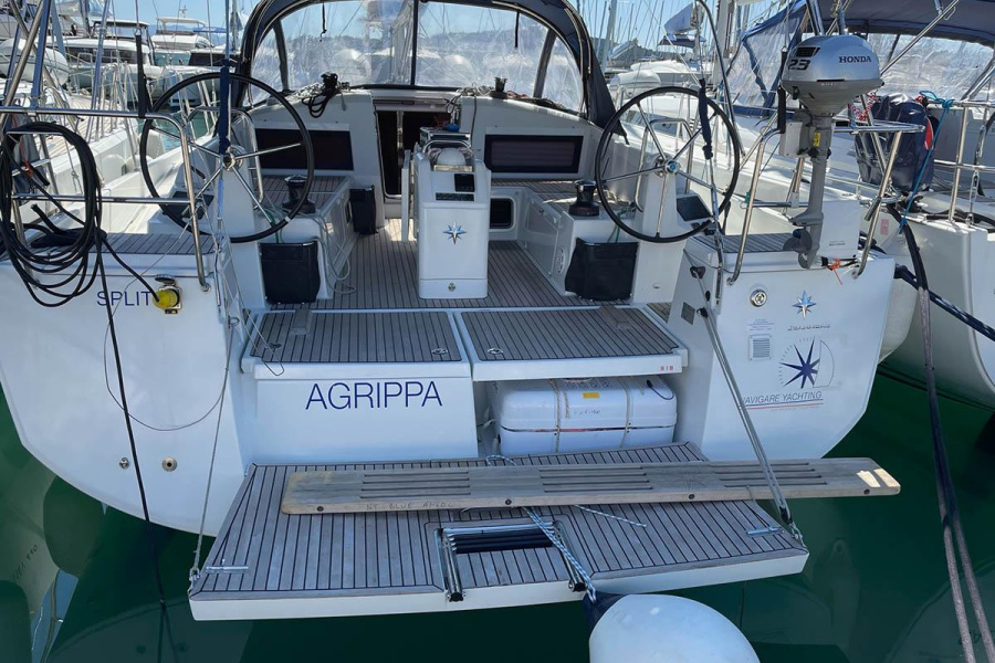 Photo #1 - Sun Odyssey 440 (Agrippa) in Yachtclub Seget (Marina Baotić) - 41751