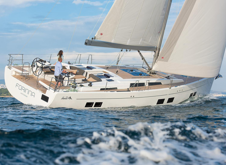 Photo #1 - Hanse 588 - 5 + 1 cab. (Citrus) en Yachtclub Seget (Marina Baotić) - 41866