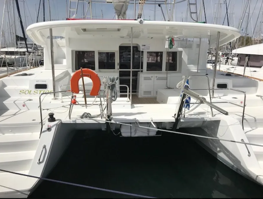 Photo #1 - Lagoon 450 F - 4 + 2 cab. (Solstice) in Athens, Alimos marina - 42909
