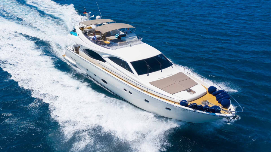 Photo #1 - Ferretti Yachts 760 (Quo Vadis I) in Yachtclub Seget (Marina Baotić) - 43440