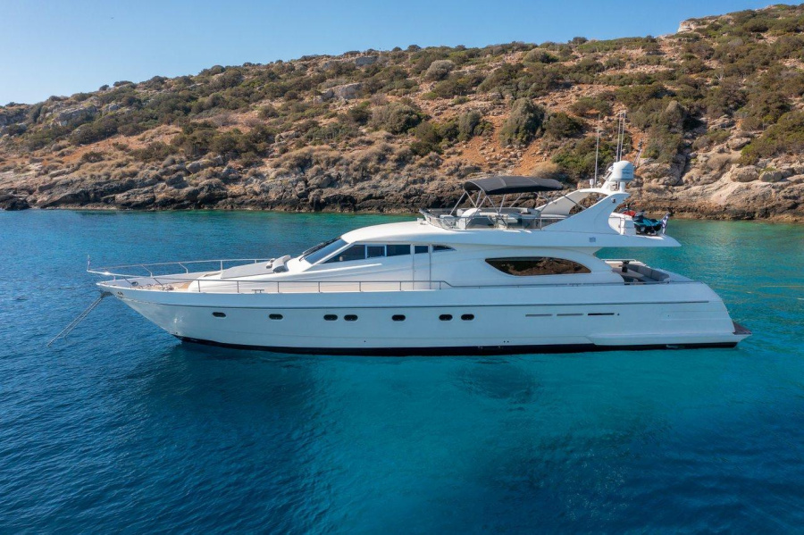 Photo #1 - Ferretti Yachts 720 (My Way) en Athens, Alimos marina - 43463