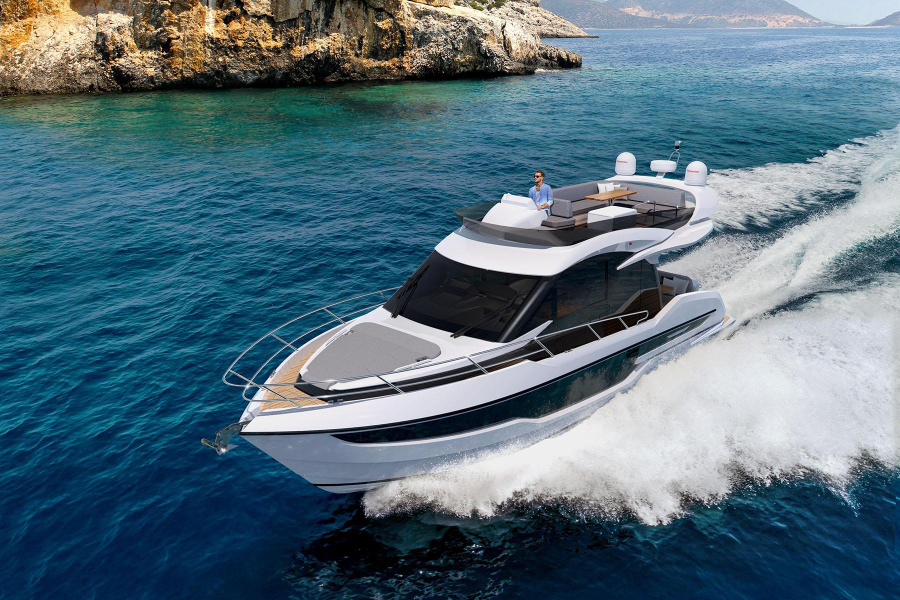 Photo #1 - Galeon 420 Fly (Minesa) en ACI Marina - 43483