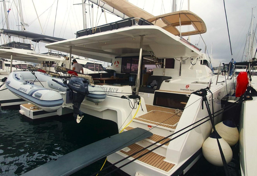 Photo #1 - Fountaine Pajot Elba 45 - 5 cab. (Adria Blue) en Komolac, ACI Marina - 43579