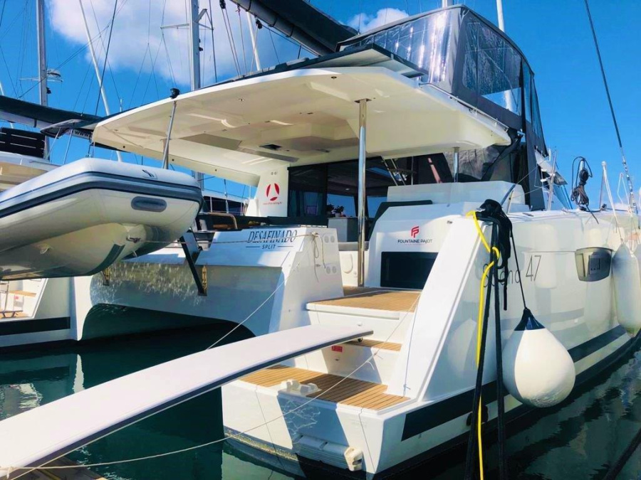 Photo #1 - Fountaine Pajot Saona 47 Quintet - 5 + 1 cab. (Desafinado) en Yachtclub Seget (Marina Baotić) - 43583