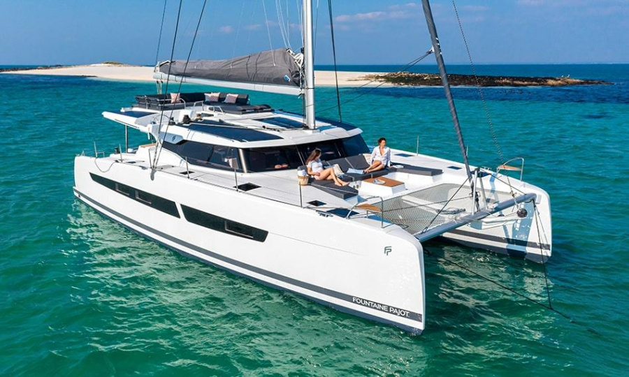 Photo #1 - Fountaine Pajot Aura 51 (Mer Sea) in Frenchtown Marina - 61207