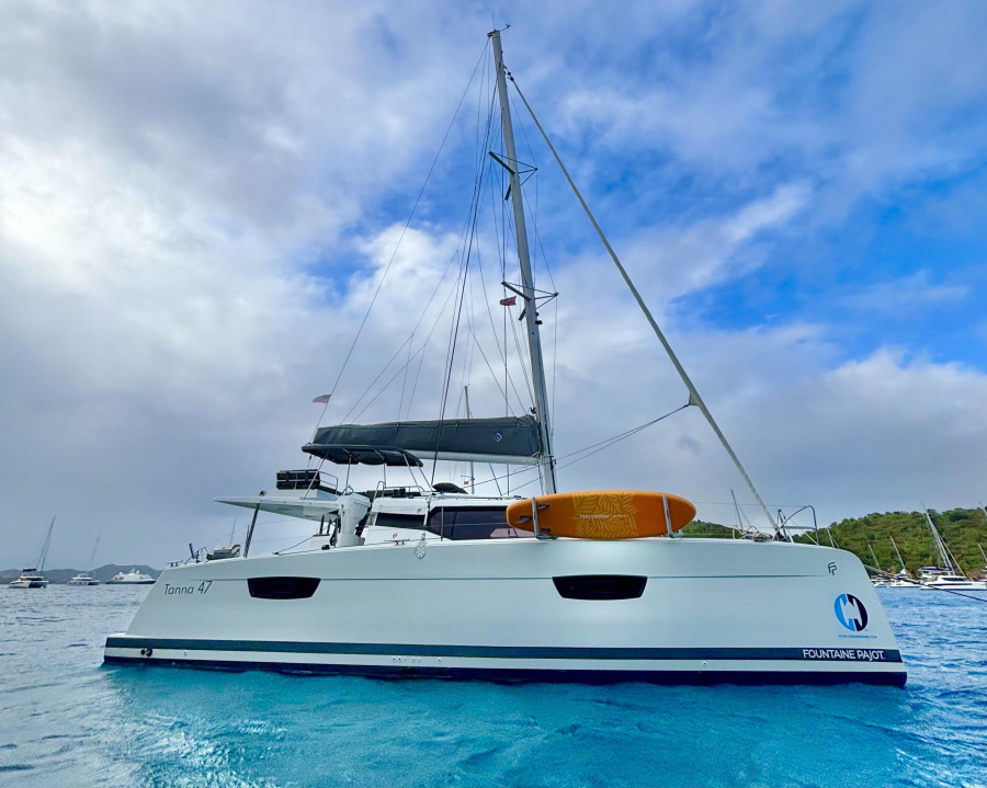 Photo #1 - Fountaine Pajot Tanna 47 - 5 + 1 cab. (Blue Vibes) in BVI, Hodge's Creek Marina - 61989