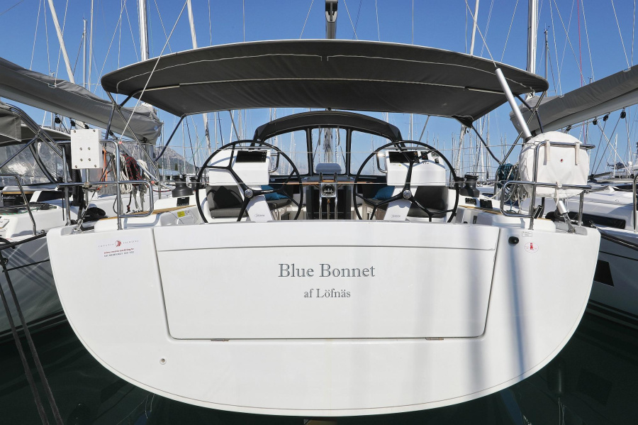 Photo #1 - Hanse 505 - 4 + 1 cab. (Blue Bonnet af Lovnas - OW) in Marina Kornati - 43974