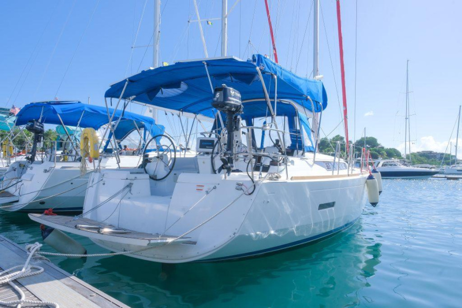 Photo #1 - Sun Odyssey 419 - 3 cab. (Makin Memories) in St. Vincent & Grenadines, Blue Lagoon Marina - 63162