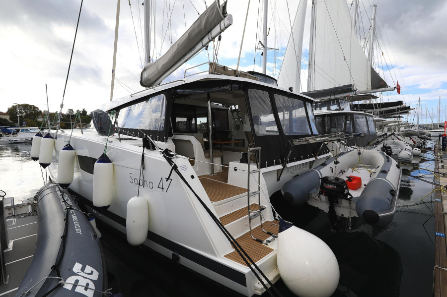 Photo #1 - Fountaine Pajot Saona 47 Quintet - 5 + 1 cab. (Aquarius) in Marina Kornati - 44358
