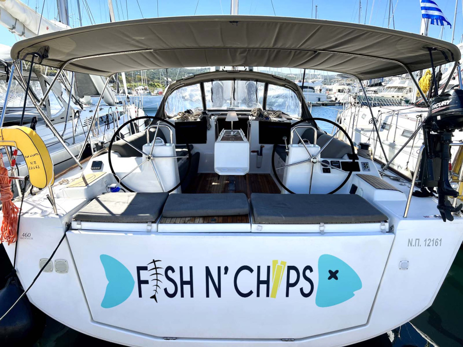 Photo #1 - Dufour 460 GL - 5 cab. (Fish N'Chips) en - Olympic Marine - 44415