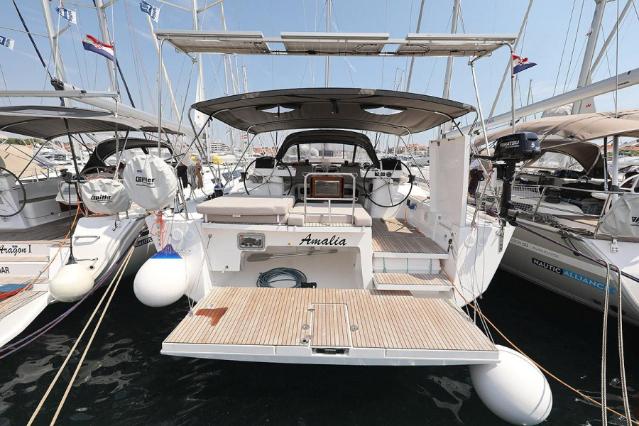 Photo #1 - Dufour 56 Exclusive - 5 + 1 cab. (Amalia) in Marina (ex.SCT) - 45481