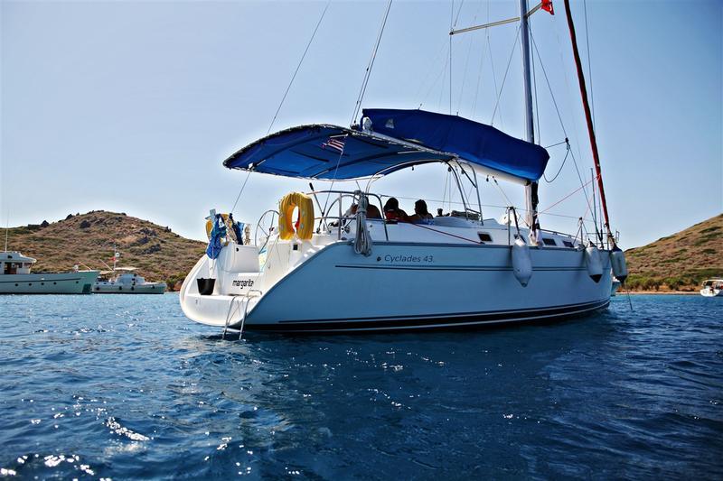 Photo #1 - Cyclades 43.4 (Kalypso) in Gümbet Marina - 46090
