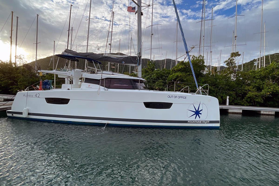 Photo #1 - Fountaine Pajot Astrea 42 (Nauti Mollie (ex. Out Of Office)) in Resort & Marina - 46459