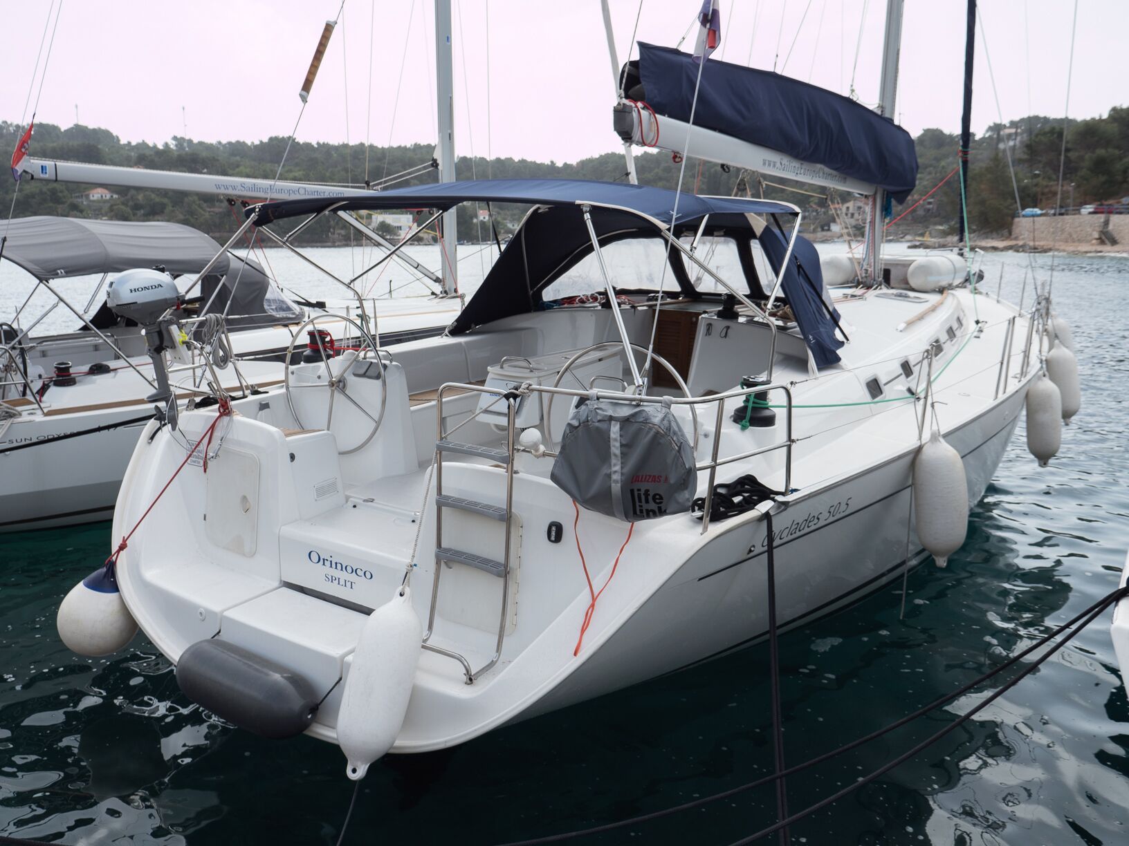 Photo #5 - Cyclades 50.5 - 5 + 1 cab. (Orinoco) en Rogac - 27395