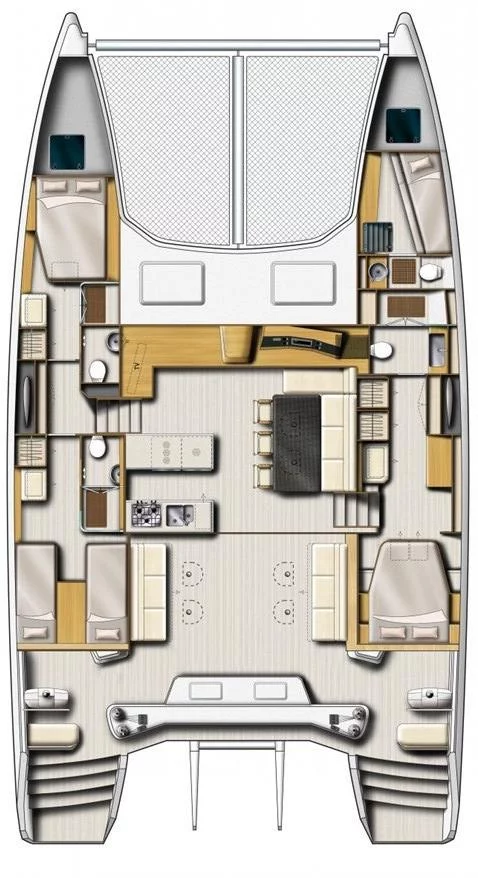 Catana 50 - 4 cab. (ANNAPURNA )  - 1