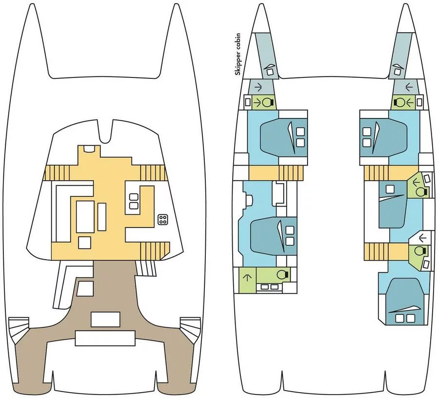 Fountaine Pajot Sanya 57 (CAPERIC III - Skippered Only )  - 1