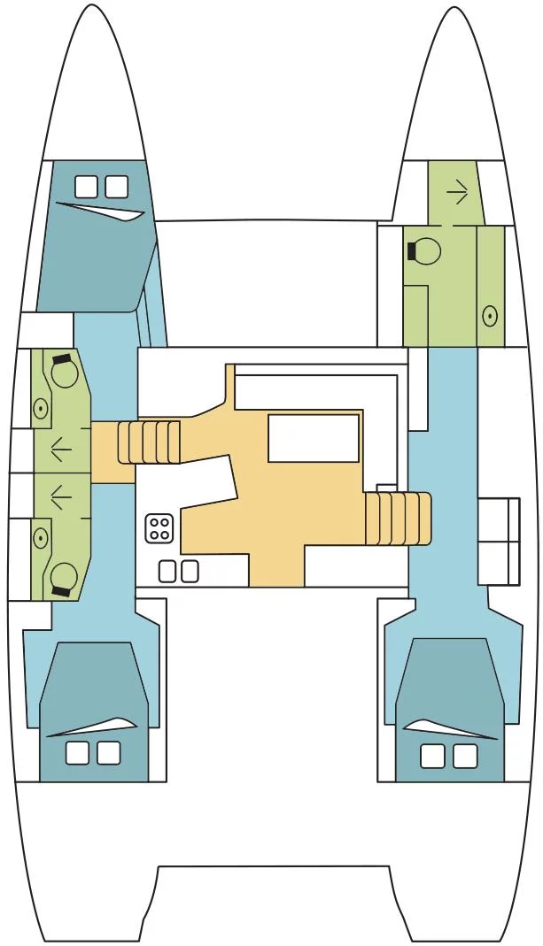 Lagoon 450 - 3 cab. (FREYA )  - 1