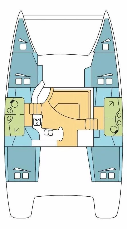 Lipari 41 - 4 + 2 cab. (TAMOURE)  - 9