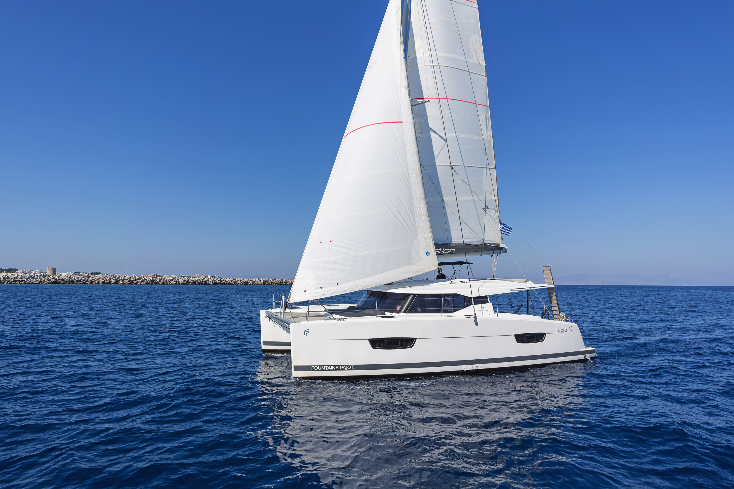 Photo #22 - Fountaine Pajot Lucia 40 - 4 cab. (Fortuna) in Rhodos - 29077